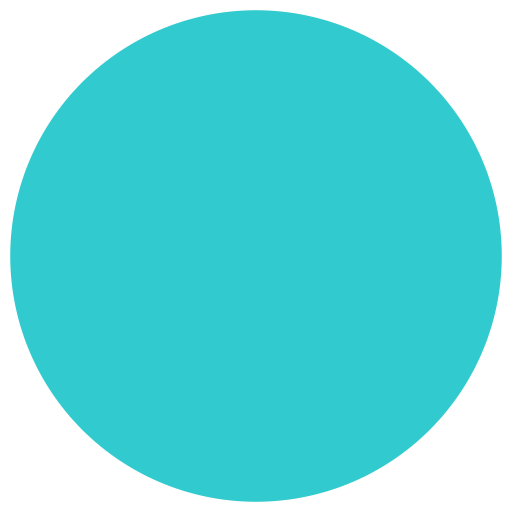 Turquoise Circle